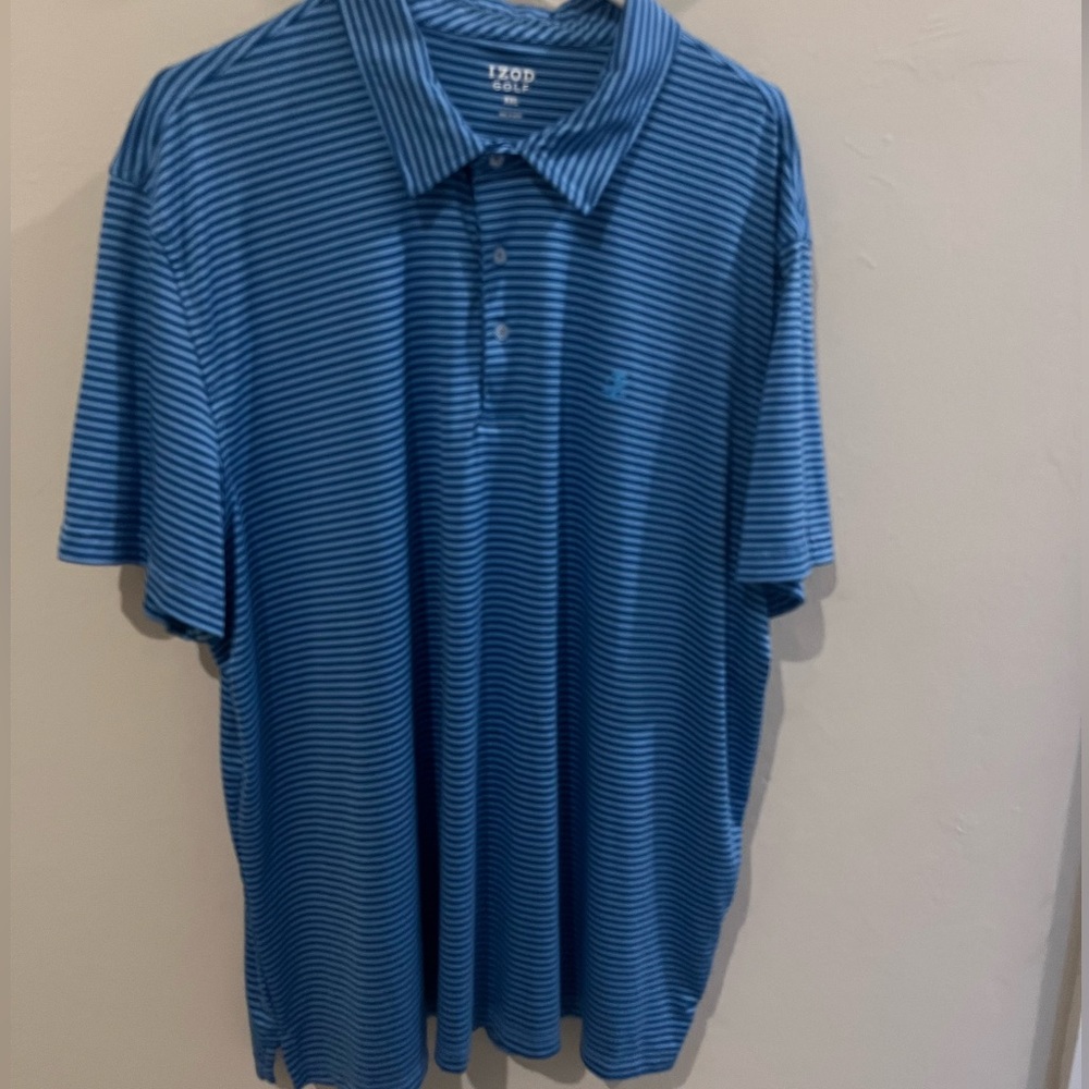 Izod Blue Performance Polo Shirt